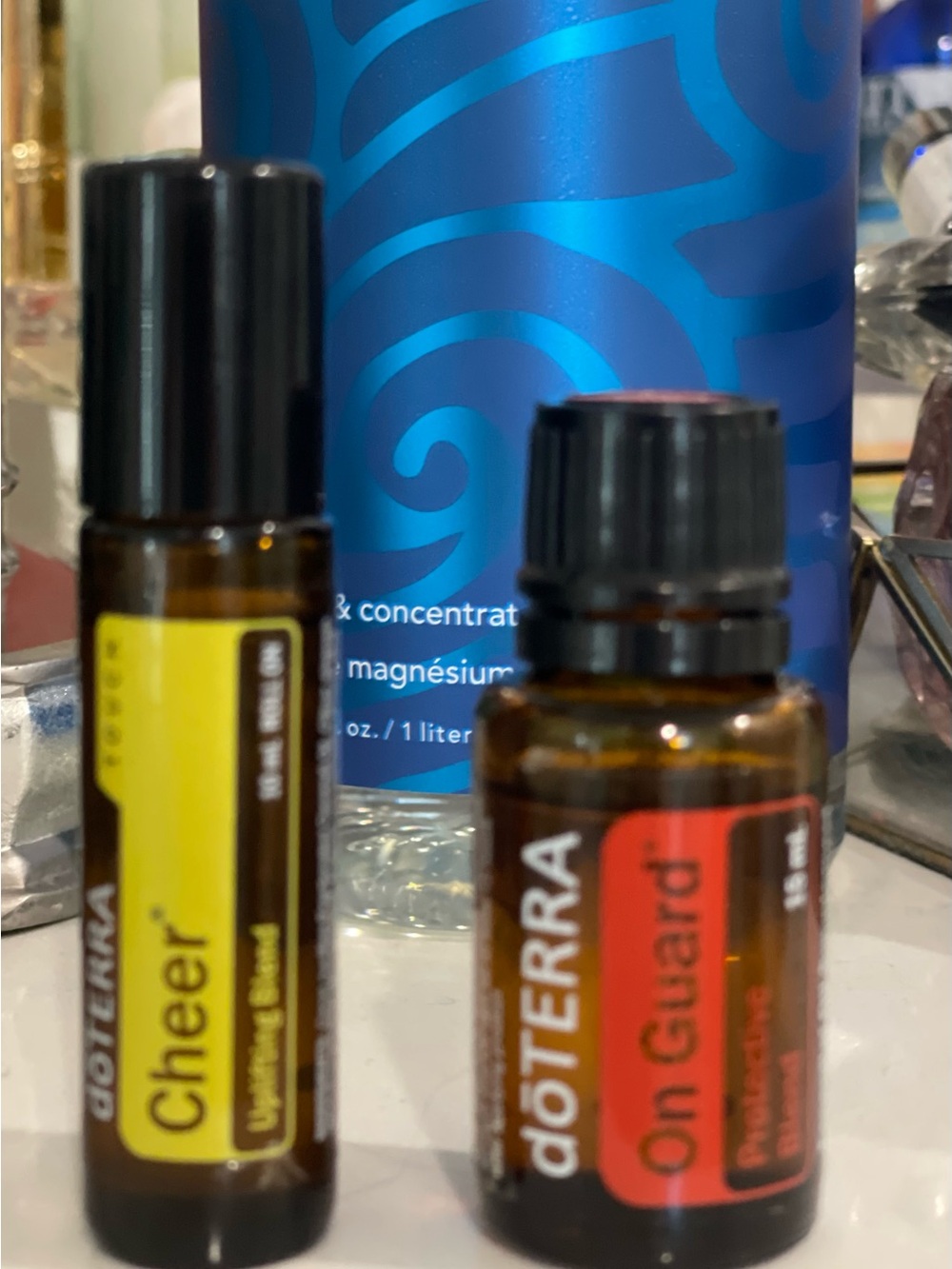 Doterra Cheer & On Guard Essential Oil Duo — Yellow & Orange